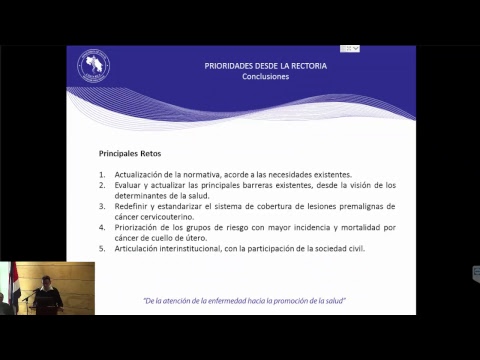 Foro permanente de cáncer en mujeres de costa Rica costa maya