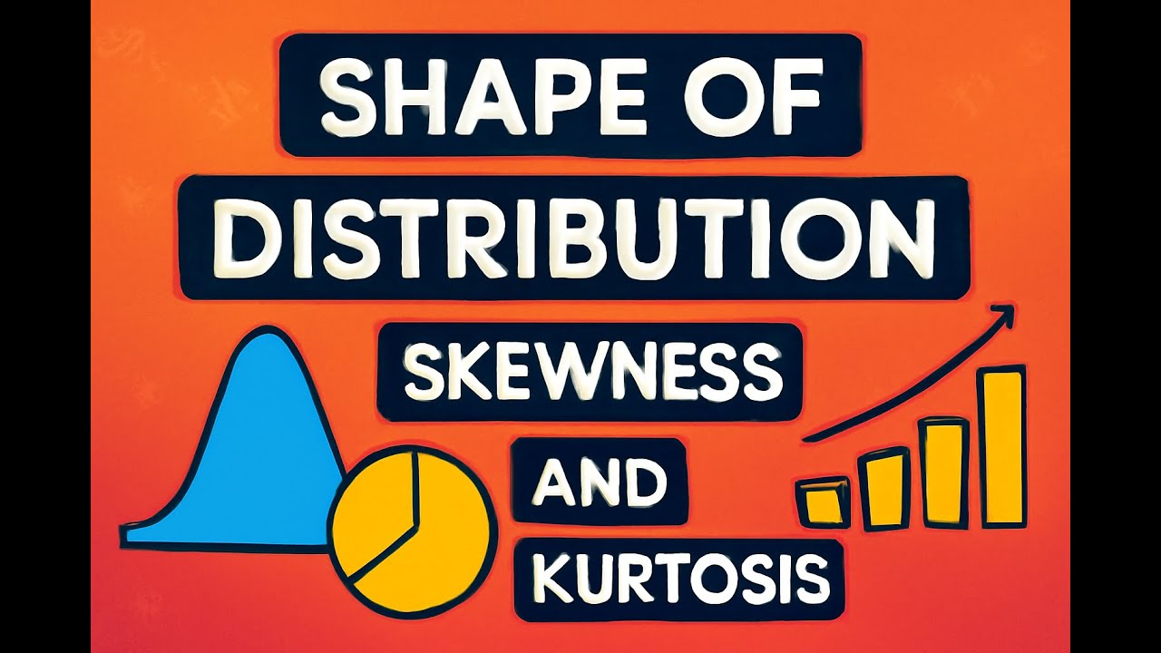 Shape of Distribution, skewness and kurtosis in Bangla - YouTube