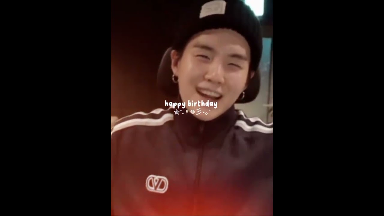 happy birthdan yoongii 