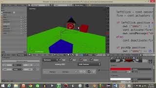 UPBGE - Making A Full Blender FPS   part 4-5