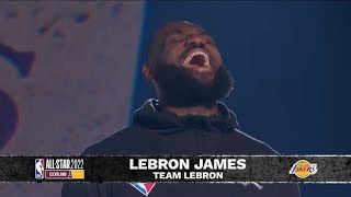 Team LeBron Introduction | 2022 NBA All Star Game
