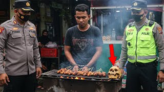 CIREBON GEMPAR : Warung Sate Kambing Pinggir Jalan ini Bukan Memakai Daging Kambing, Melainkan..