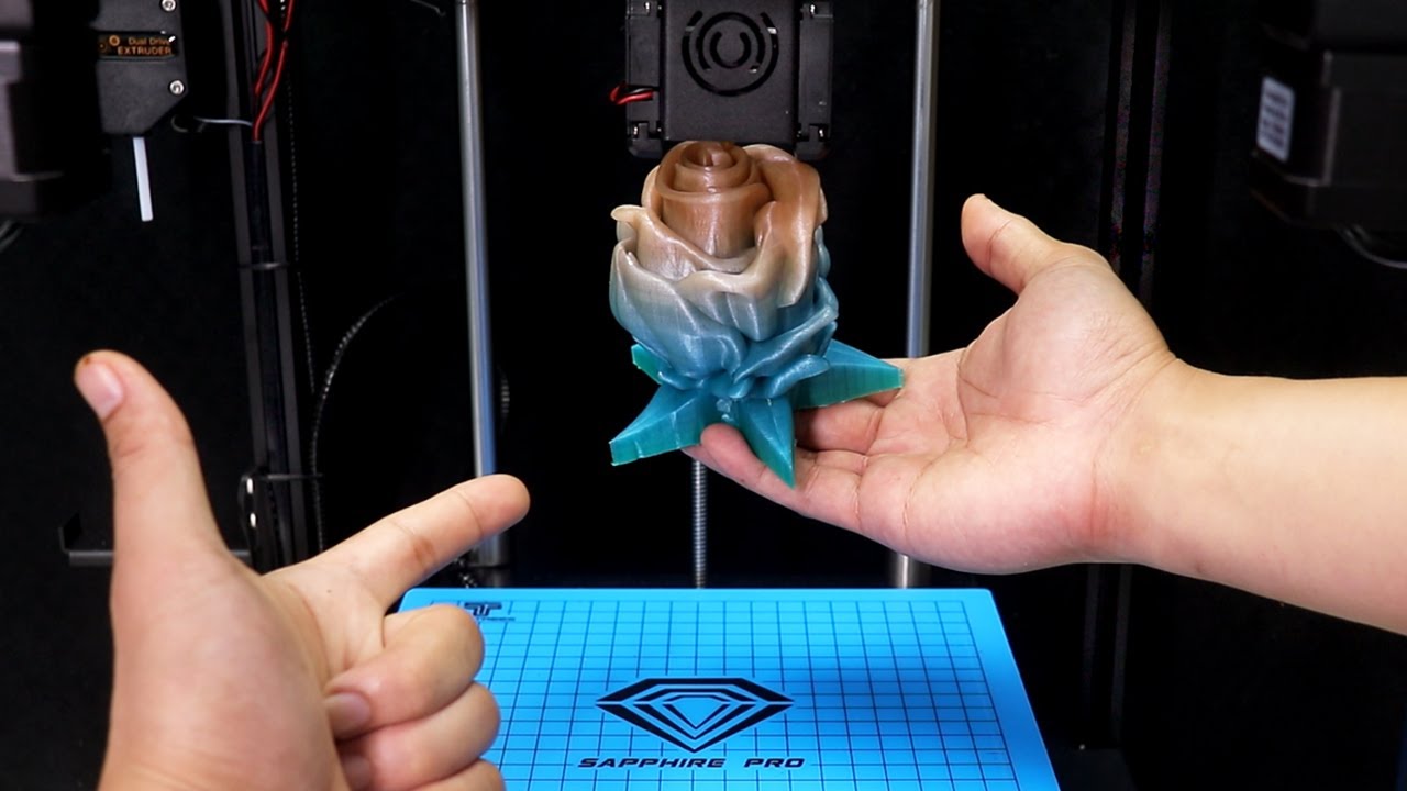 Woah! This is the best budget 3D Printer you can buy - Sapphire pro