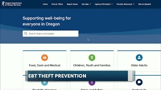 Oregonians urged to protect their EBT food, cash benefits amid rising number of electronic thefts