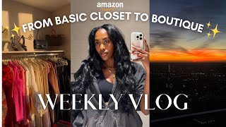 TURNING MY PENTHOUSE INTO A PALACE EP 2 | DESIGNING BASIC CLOSET TO BOUTIQUE, NEW BED, DIVORCE TALK