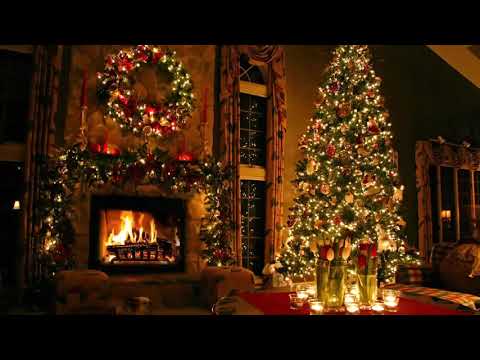 Christmas fireplace backgrounds Classic Christmas Music With A Fireplace And Beautiful Background Classic 1 hours 2021
