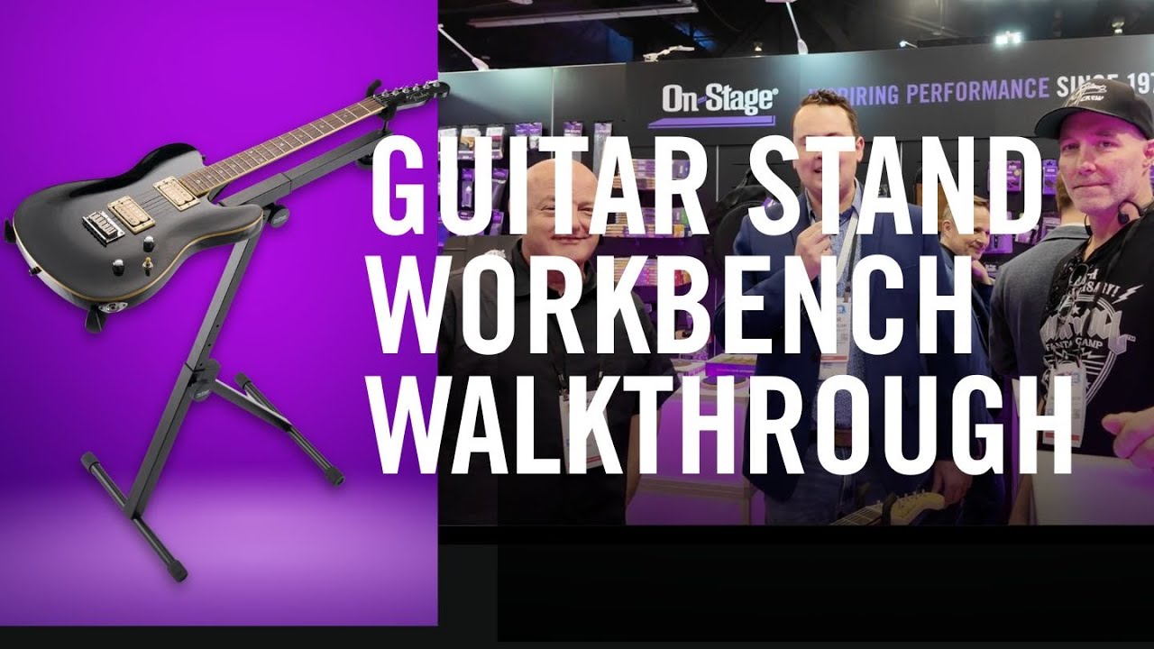 Обзор верстака для гитарной подставки с Пэтом Райаном и Ли Холлистером | На сцене