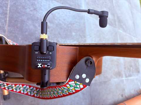 No wires, no piezo: The XVIVE U8 microphone!