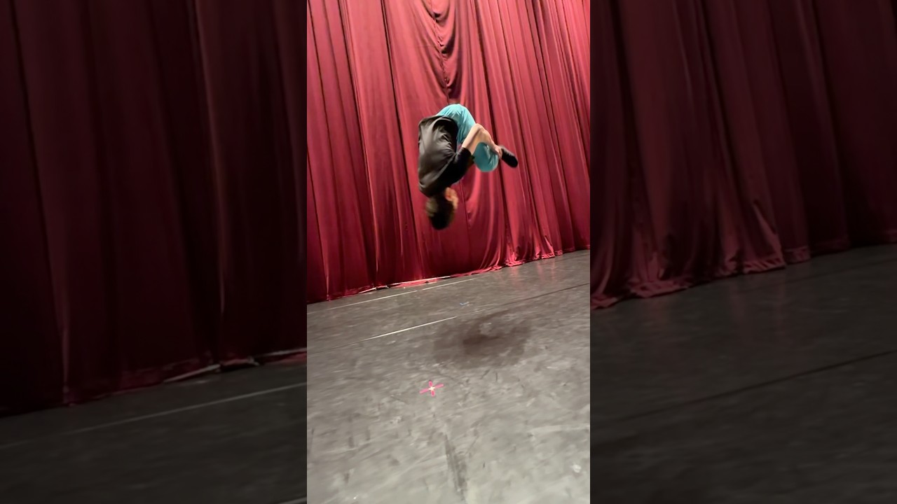 This Combo Shouldn’t Be Possible…😬Shen Yun Dancer Aerial Stepout to Aerial Front Flip