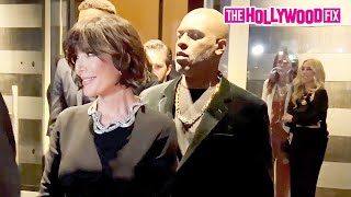 Kris Jenner, Corey Gamble, Tommy Hilfiger & Dee Ocleppo Head Out For Fashion Week In Paris, France