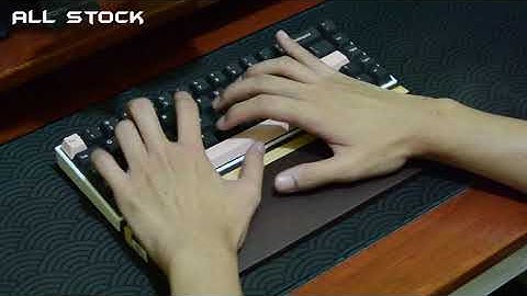 Tecware B68 | Gateron Black | Stock Sound Test