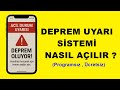 Deprem Uyarı Sistemi Nasıl Açılır? | Telefonda Deprem Bildirimleri Nasıl Açılır ?| Deprem Uyarı Açma