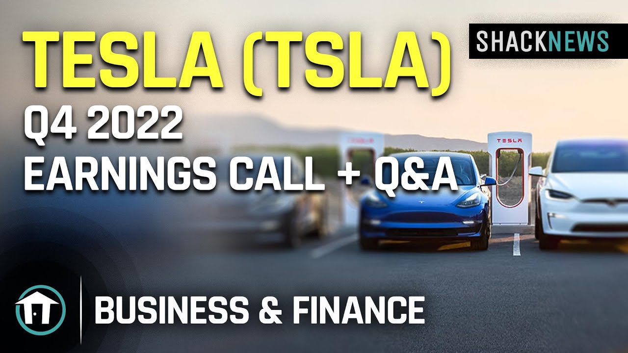 Tesla (TSLA) Q4 2022 Earnings Call + Q&A - YouTube