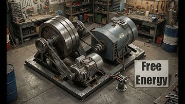 Flywheel Physics: Generating Free Energy Off-Grid