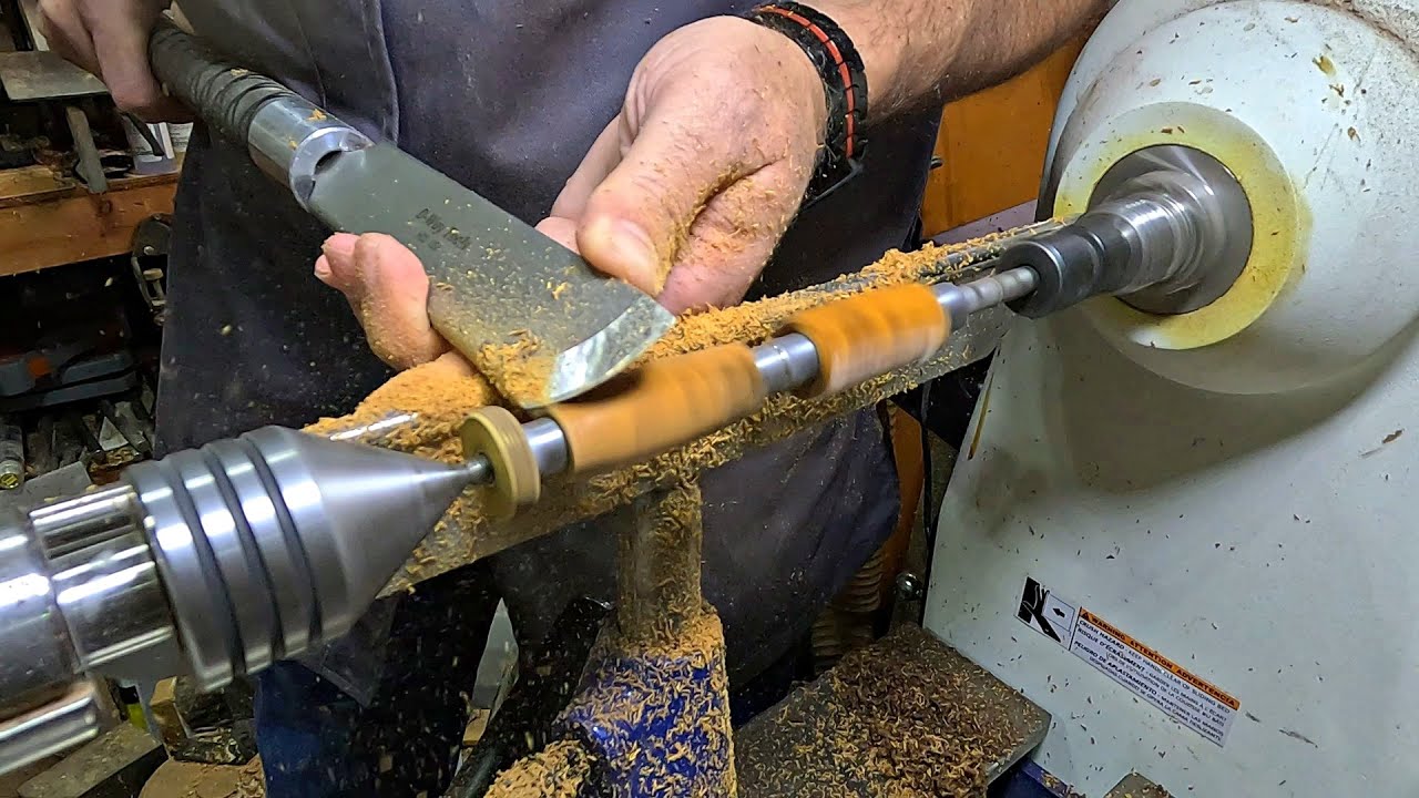 Токарная обработка дерева - «Перо янки»