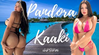 PANDORA KAAKI ✅ Curvy Models Plus Size / Bikini Try on / Micro Bikini / Bio