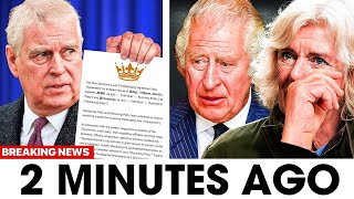 Buckingham Palace Trembles After Prince Andrew Reads Out Late Queen's LAST Will!