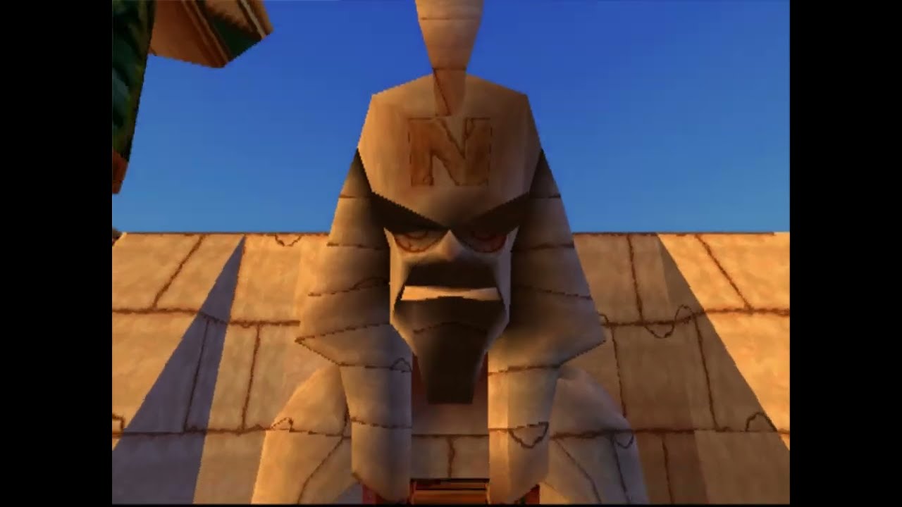 Crash Bandicoot Warped PAL (PSX) (Part 19/56) Tomb Time Gem Route