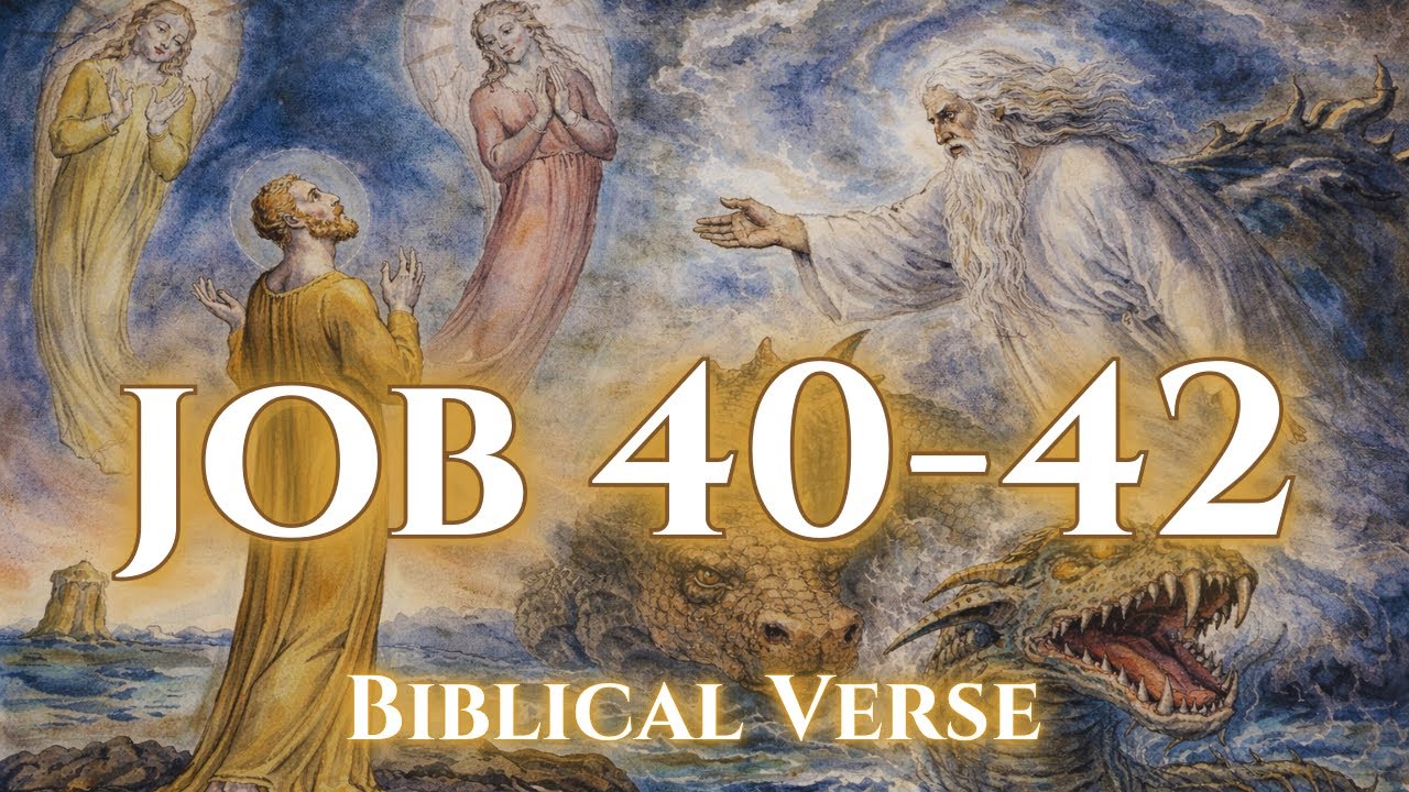 Book of Job 40 - 42 | Old Testament Biblical Event - YouTube