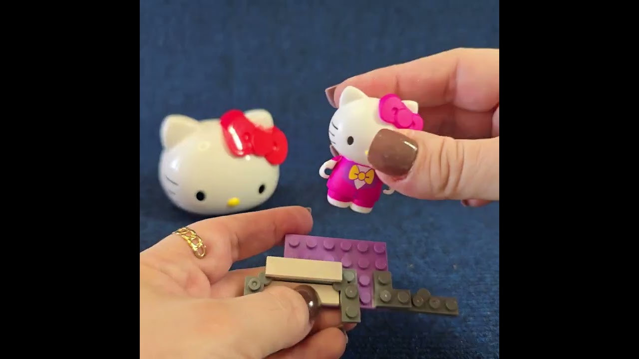[ASMR] Satisfying Unboxing of the Coolest Hello Kitty Building Blocks Careers Series 