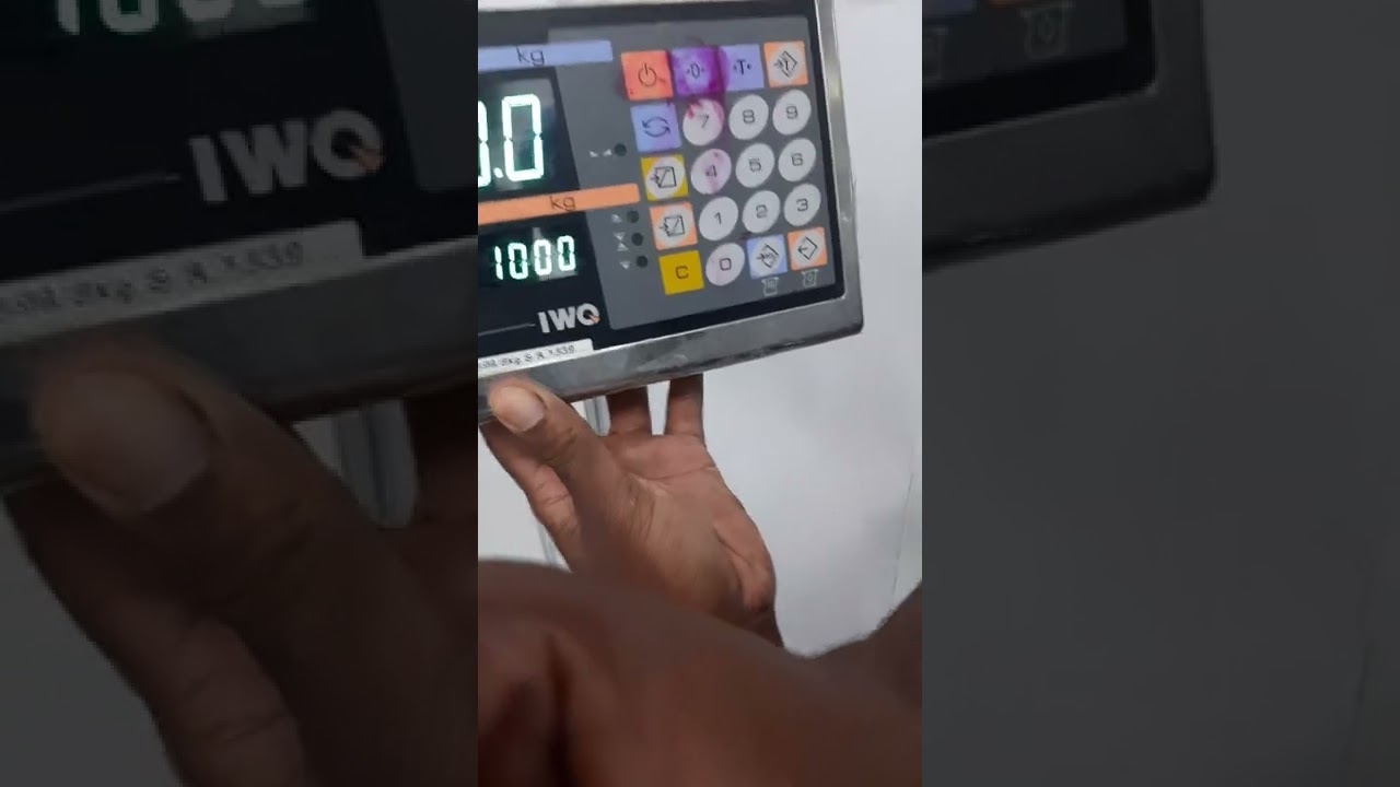 Ishida IWQ calibration