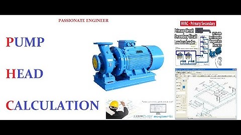 How to calculate Pump Head by Pipe Flow Expert - Chilled Water System (ENGLISH)