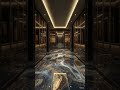 Luxury walk-in closet build to metallic epoxy floor transformation ✨ #EpoxyFloor #Renn #LuxuryDesign