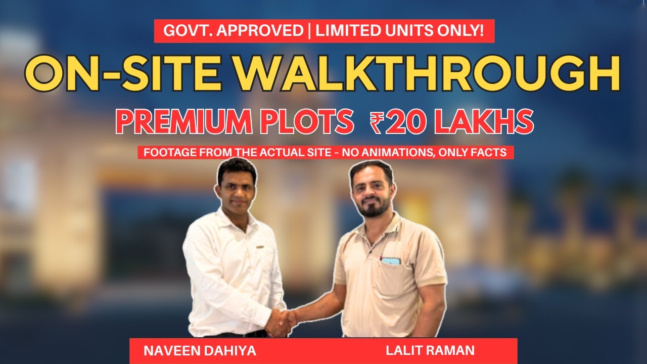 Live Site Visit | Fortasia Deen Dayal Plots in Rohtak | ₹22K/Sq.Yd | DDJAY Kalanaur Walkthrough