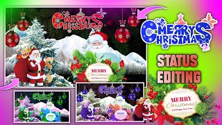 Christmas festival status editing in Alightmotion|How to make Christmas status editing|Christmas screenshot 5