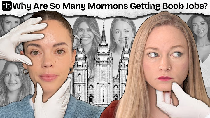 Why Mormon Women are Obsessed with Plastic Surgery (w/ @Girlscamppodcast)