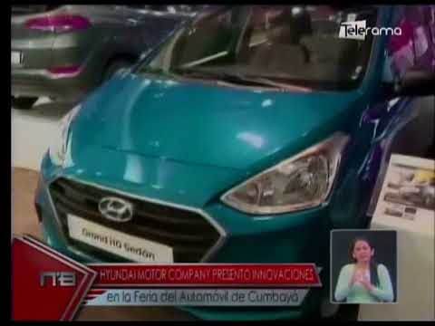 Hyundai Motor Company presentó innovaciones en la feria del Automóvil de Cumbayá