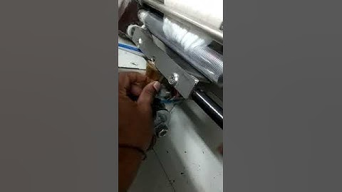 #comber machine drafting###web guide chock problam coiler trumpet##and web guide sentring