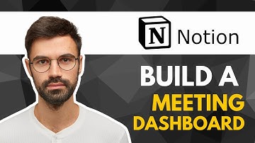 How to Build a  Meetings Dashboard  in Notion (Template) | Quick Guide 2025