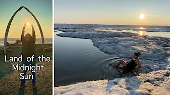 MARCY INSPIRED BONUS VIDEO: Summer Solstice in Utqiagvic, Alaska & a Polar Plunge in the Arctic Sea