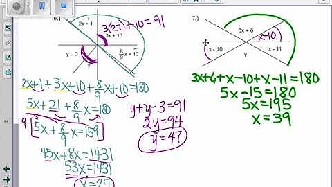 Video on Day 7 Angles and Auxiliary Lines