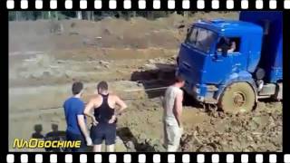 УРАЛ, КРАЗ, КАМАЗ на єкстремальном российском бездорожье. Russian extreme off road