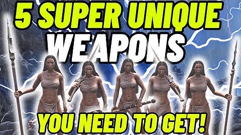 Top 5 Unique Weapons You Must Get in Conan Exiles 2025