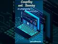 motivational quotes|compiling and running a c program|learn &amp; Grow|#motivation #programmingshorts