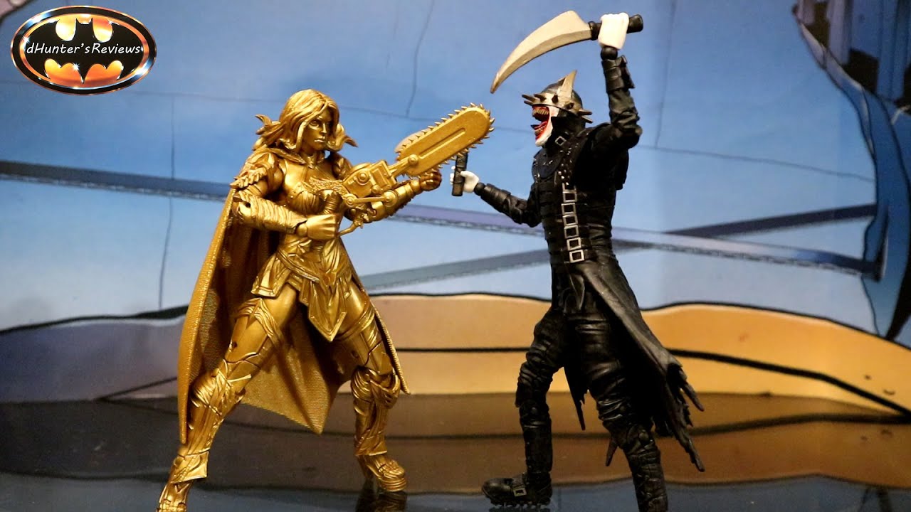 McFarlane DC Multiverse ALL GOLD Anti-Crisis Wonder Woman Action Figure Review & Comparison
