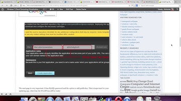 Installing WordPress on Free OpenShift PaaS