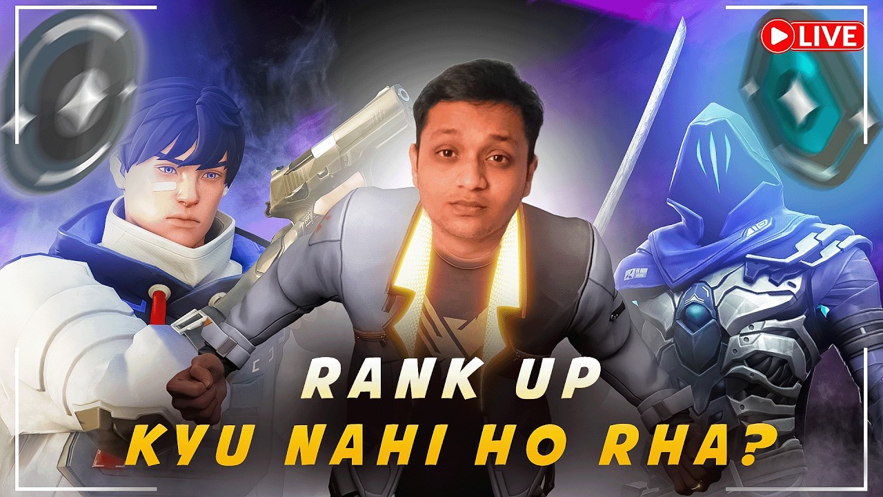 🔴Kyu Nahi Ho Raha Rank Up #valorant - YouTube