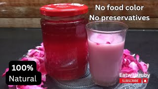 ✨️வீட்டிலேயே எளிதாக ரோஸ் மில்க் எசன்ஸ் தயாரிக்கலாம் | Rosemilk Essence #womensdayspecial