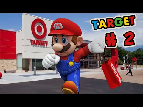 Super Mario goes to Target (Part 2) | Super Mario Bros in real life