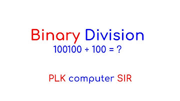 Binary Division