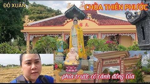 Chùa Thiên Phước ở tỉnh Long An rất yên bình và thanh tịnh