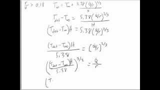 Rearranging alperts temperature correlations for HRR