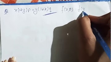 Non linear partial Differential Equation  | Standard Method | Type 4 ( Problem 2) | B.Tech 1st year