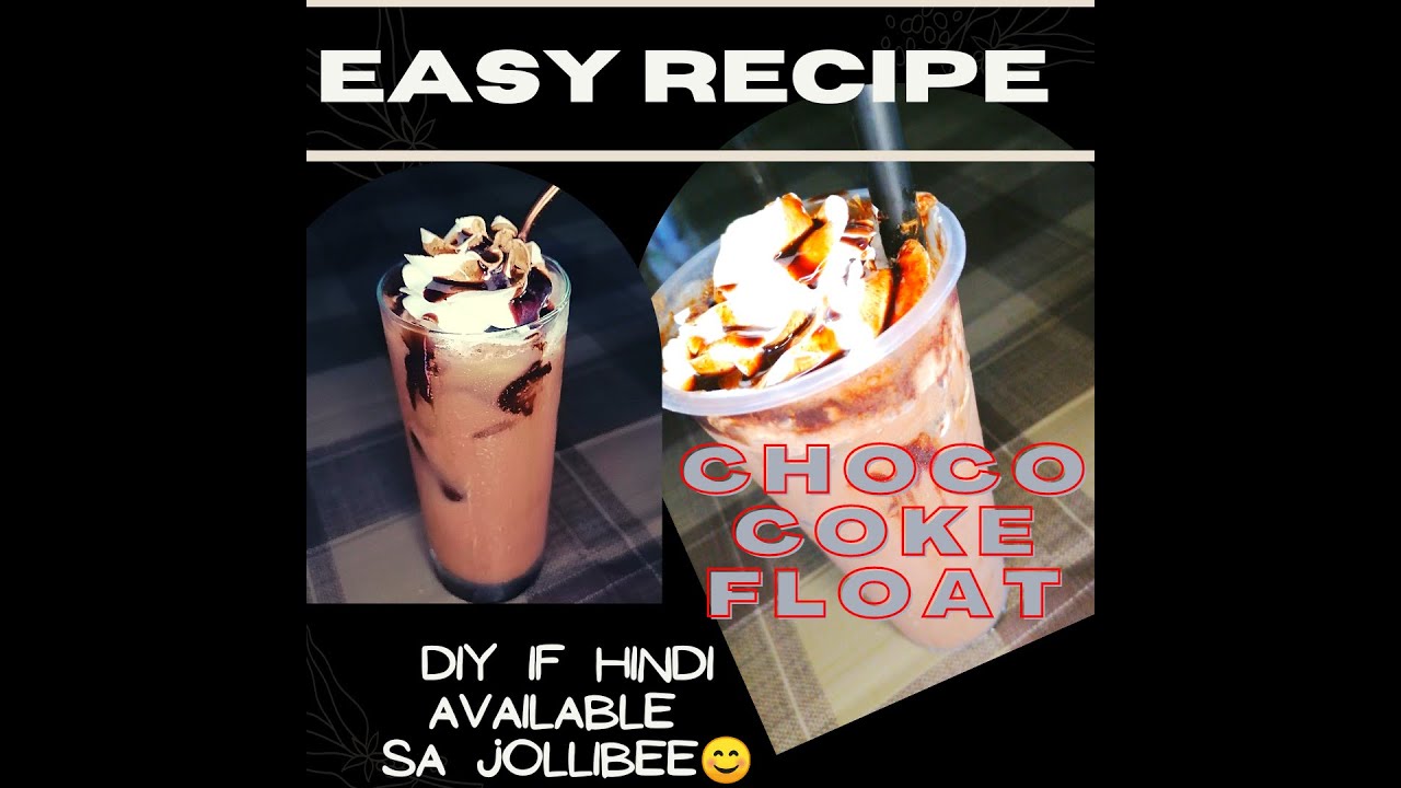 MILO/ Ovaltine Coke float DIY (CHOCO COKE FLOAT VERSION) - YouTube