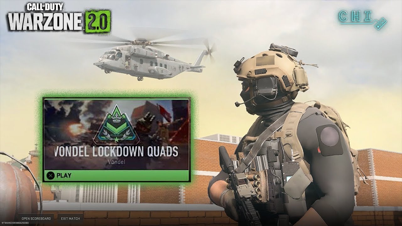 Vondel LOCKDOWN Quads WIN - COD Warzone - YouTube