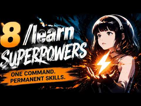Thumbnail for Hermes Agent Skills Tutorial: 8 /learn Superpowers